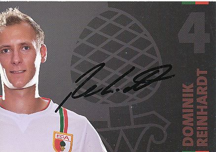 Dominik Reinhardt  2012/2013  FC Augsburg  Fußball  Autogrammkarte original signiert 