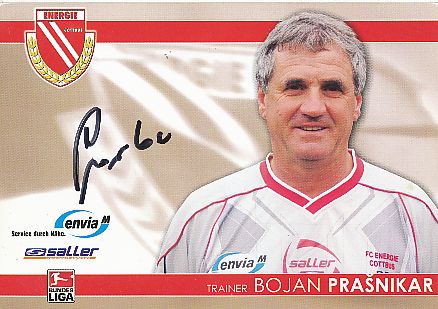 Bojan Prasnikar   2007/2008  Energie Cottbus  Fußball  Autogrammkarte original signiert 