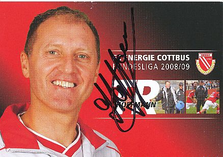 Gudio Hoffmann   2008/2009  Energie Cottbus  Fußball  Autogrammkarte original signiert 