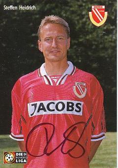 Steffen Heidrich   2000/2001  Energie Cottbus  Fußball  Autogrammkarte original signiert 