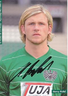 Harry Pufal   2007/2008  SC Preußen Münster  Fußball  Autogrammkarte original signiert 