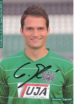 Guerino Capretti   2007/2008  SC Preußen Münster  Fußball  Autogrammkarte original signiert 