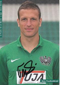 Jens Truckenbrod   2007/2008  SC Preußen Münster  Fußball  Autogrammkarte original signiert 