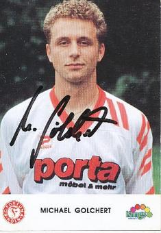 Michael Golchert  SC Fortuna Köln  Fußball  Autogrammkarte original signiert 