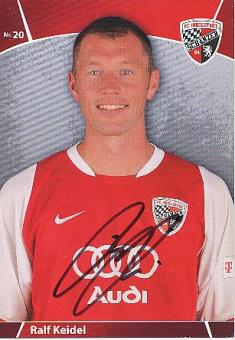 Ralf Keidel  2008/2009  FC Ingolstadt  Fußball  Autogrammkarte original signiert 