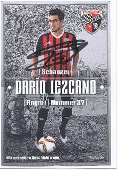 Dario Lezcano  2015/2016  FC Ingolstadt  Fußball  Autogrammkarte original signiert 