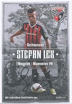 Stefan Lex  2015/2016  FC Ingolstadt  Fußball  Autogrammkarte original signiert 