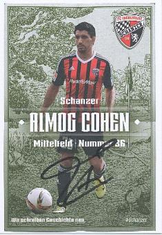 Almog Cohen  2015/2016  FC Ingolstadt  Fußball  Autogrammkarte original signiert 