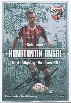 Konstantin Engel   2015/2016  FC Ingolstadt  Fußball  Autogrammkarte original signiert 