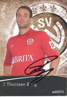 Thorsten Barg  2012/2013  SV Wehen Wiesbaden  Fußball  Autogrammkarte original signiert 