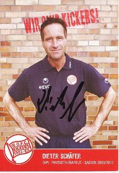 Dieter Schäfer  2009/2010  Kickers Offenbach  Fußball  Autogrammkarte original signiert 