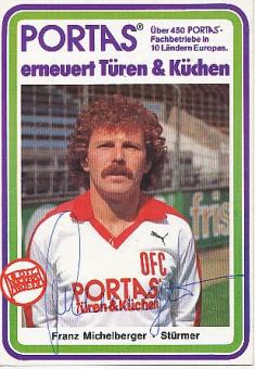 Franz Michelberger   Kickers Offenbach  Fußball  Autogrammkarte original signiert 
