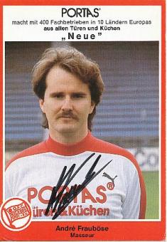 Andre Frauböse   Kickers Offenbach  Fußball  Autogrammkarte original signiert 