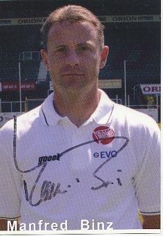 Manfred Binz  2003/2004  Kickers Offenbach  Fußball  Autogrammkarte original signiert 