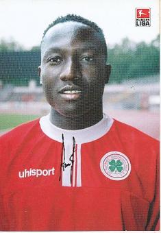 Abdou Nassirou Ouro Akpo  2003/2004  Rot Weiß Oberhausen  Fußball  Autogrammkarte original signiert 