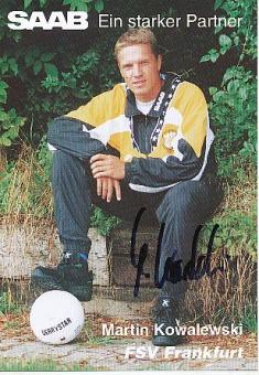 Martin Kowalewski  1994/1995  FSV Frankfurt Fußball  Autogrammkarte original signiert 