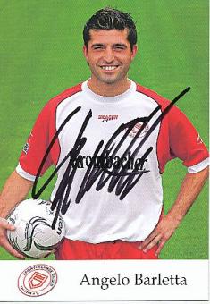 Angelo Barletta  2005/2006  Sportfreunde Siegen  Fußball  Autogrammkarte original signiert 