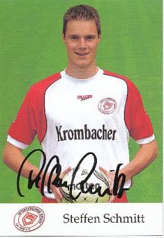 Steffen Schmitt  2005/2006  Sportfreunde Siegen  Fußball  Autogrammkarte original signiert 