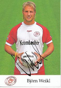 Björn Weikl  2005/2006  Sportfreunde Siegen  Fußball  Autogrammkarte original signiert 