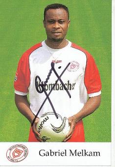 Gabriel Melkam  2005/2006  Sportfreunde Siegen  Fußball  Autogrammkarte original signiert 