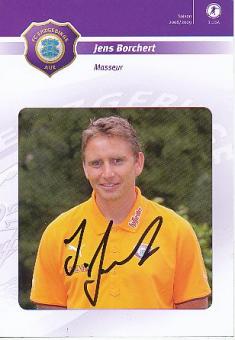 Jens Borchert  2008/2009  FC Erzgebirge Aue  Fußball  Autogrammkarte original signiert 