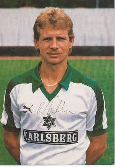 Klaus Müller  1986/1987  FC Homburg  Fußball  Autogrammkarte original signiert 