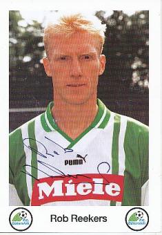 Rob Reekers  1996/1997  FC Gütersloh  Fußball  Autogrammkarte original signiert 