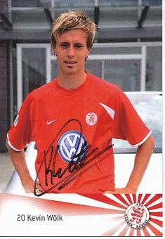 Kevin Wölk   Hessen Kassel  Fußball  Autogrammkarte original signiert 