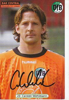 Carsten Wehlmann  2005/2006  VFB Lübeck  Fußball  Autogrammkarte original signiert 