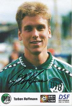 Torben Hoffmann  1996/1997  VFB Lübeck  Fußball  Autogrammkarte original signiert 