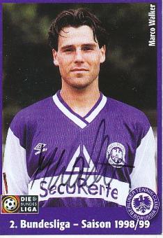 Marco Walker  1998/1999  Tennis Borussia Berlin  Fußball  Autogrammkarte original signiert 