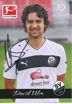 David Ulm  SV Sandhausen  Fußball  Autogrammkarte original signiert 