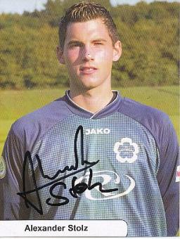 Alexander Stolz  2004/2005  FC Nöttingen  Fußball  Autogrammkarte original signiert 