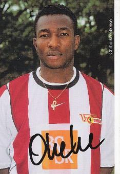 Chibuike Okeke  FC Union Berlin  Fußball  Autogrammkarte original signiert 