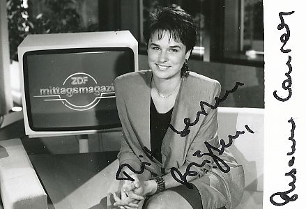Susann Conrad  ZDF   TV  Autogramm Foto original signiert 