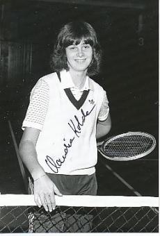 Claudia Kohde Kilsch  Tennis  Autogramm Foto  original signiert 