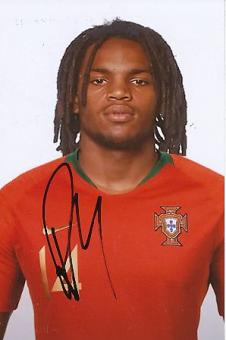 Renato Sanches  Portugal  Fußball Autogramm  Foto original signiert 
