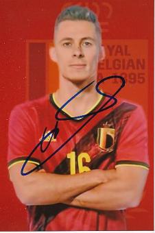 Thorgan Hazard  Belgien  Fußball Autogramm  Foto original signiert 