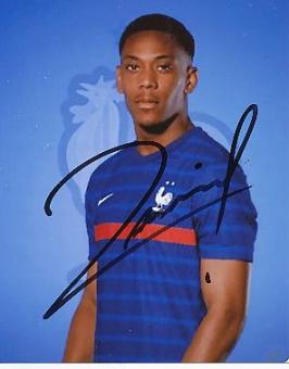 Anthony Martial  Frankreich   Fußball Autogramm  Foto original signiert 
