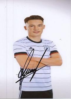 Robin Koch  DFB Nationalteam   Fußball Autogramm  Foto original signiert 