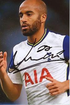 Lucas   Tottenham Hotspur  Fußball Autogramm Foto original signiert 