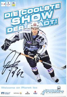 Daniel Sevo   Hamburg Freezers  Eishockey  Autogrammkarte original signiert 
