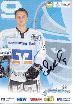 Mike Smazal   Hamburg Freezers  Eishockey  Autogrammkarte original signiert 