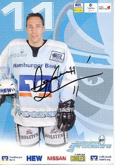 Dave Tomlinson   Hamburg Freezers  Eishockey  Autogrammkarte original signiert 