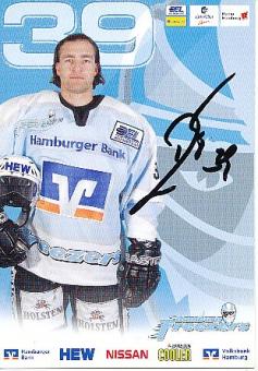 Robert Francz  Hamburg Freezers  Eishockey  Autogrammkarte original signiert 