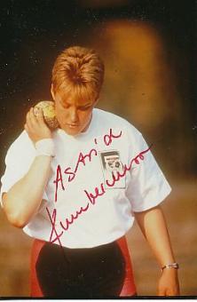 Astrid Kumbernuss  Leichtathletik  Autogramm Foto  original signiert 
