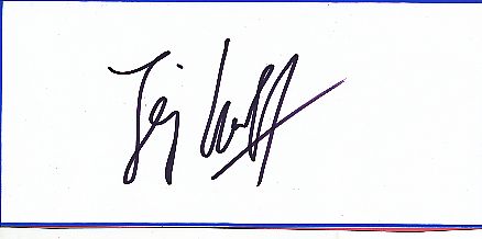 Franz Josef Kemper  Leichtathletik  Autogramm Blatt  original signiert 