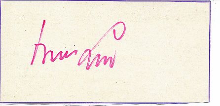 Bruce Low † 1990  Musik   Autogramm Blatt  original signiert 