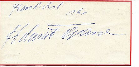 Helmut ?    Turnen Olympia 1972  Autogramm Blatt  original signiert 