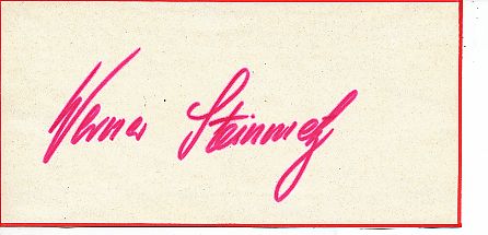 Werner Steinmetz  Turnen Olympia 1972  Autogramm Blatt  original signiert 
